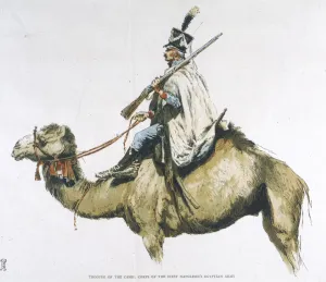 Camel Prints: French Camel Corps 1798