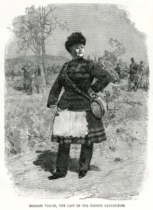 Military Prints: A French cantiniere 1890