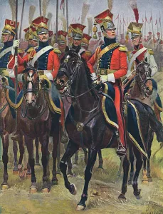 Napoleonic Prints: French Cavalry 1805