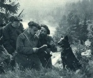 Delivered Prints: A French messenger dog delivers an important signal from Hea