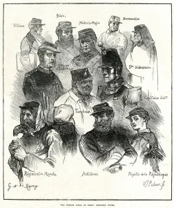 Doctor Prints: French Military Personnel 1871