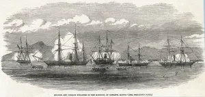 Indies Prints: French Steamers / Haiti