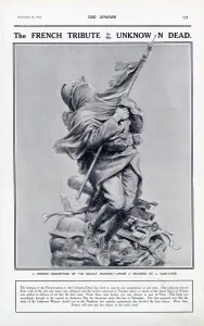 1920 Prints: French tribute to the unknown dead 1920