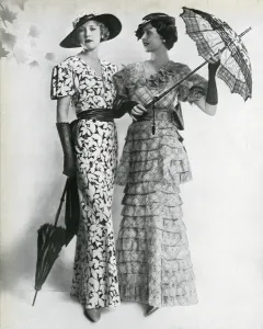 Frocks Prints: Frocks and accessories 1933