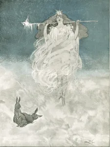 Landscape Prints: The Frost Queen by Dudley Hardy