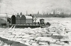 2011 Prints: The frozen Mersey