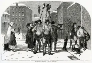 Gardening Prints: Frozen-out-gardens 1850