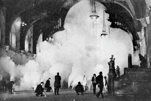 Department Prints: Fumigating Westminster Hall, 1971