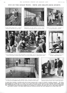 Ocean Prints: Fun on the Ocean Wave - Deck and below-deck sports