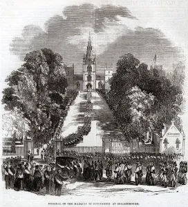 Procession Prints: Funeral of the 3rd Marquess of Downshire at Hillsborough