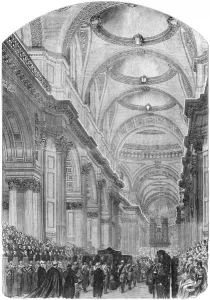 Coffin Prints: The funeral of the Duke of Wellington, 1852
