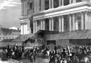 Wellington Prints: The funeral of the Duke of Wellington, 1852