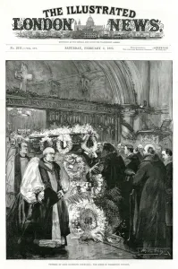 Funeral Prints: Funeral of Lord Randolph Churchill 1895