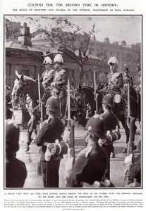 Kaiser Prints: Funeral procession of King Edward VII 1910