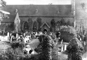 1881 Prints: The Funeral of Robert Cecil, 3rd Marquis of Salisbury, 1903