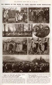 English Prints: The funeral of Sir Arthur Pearson, 1921