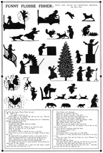 Fantasy Prints: Funny Flossie Fisher silhouette & poem