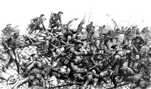 Part Prints: A furious charge of Irish troops at the taking of Guillemon