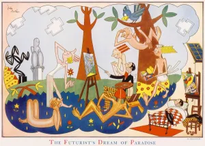 Movement Prints: The Futurists Dream of Paradise by Leslie Butler