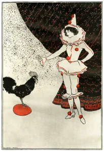 Acts Prints: Gallic cock crow for the Paris exhibtion by Gilbert James
