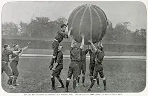 Sport Prints: A game of pushball between Anerley and Crystal Palace at the Crystal Palace sports