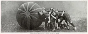 Sport Prints: A Game of Pushball, Crystal Palace 1902