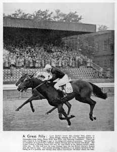 Animal Prints: Garden Path winning the Two Thousand Guineas at Newmarket
