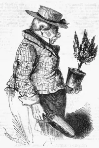 Horticultural Prints: Gardener, 1843