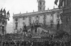 Italy Prints: GARIBALDI DIES