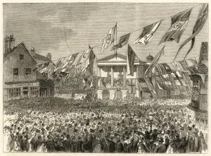 Newport Prints: Garibaldi visits the Isle of Wight
