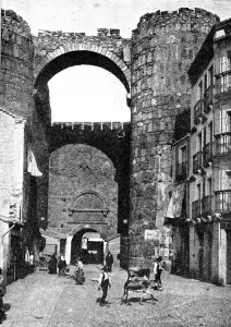 December Prints: The Gateway of Bejar, Spain, 1908