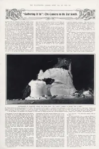 1922 Prints: Gathering it in: the camera in the far south