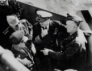 Eisenhower Prints: General Dwight Eisenhower, General Henry Arnold