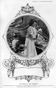Rights Prints: The General - Flora Drummond - suffrage campaigner
