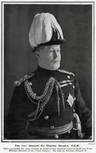 Prints of General Sir Charles Whittingham Horsley Douglas (1850 1914); Chief of the Imperial General Staff during the first three months of the First World War, but died on 25th October 1914. Date: 1914 December Prints: General Sir Charles Douglas