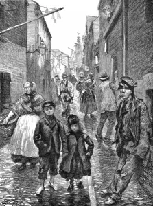 Washin G Prints: General street scene in Cork, Ireland