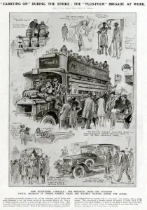 Issue Prints: The General Strike - Carrying On 1926