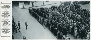 Central Prints: The General Strike - demobilisation of volunteers 1926