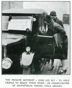 Helping Prints: The General Strike - hitching a lift
