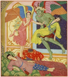 Prince Prints: The genii and Princess Badoura