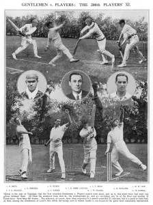 1806 Prints: Gentlemen v Players, 200th Cricket Eleven