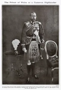Scottish Prints: George, Prince of Wales (later King George V)