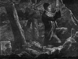 Lamp Prints: George Stephenson / Mine