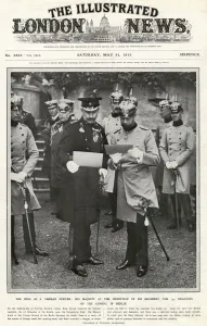 Friendship Prints: George V as a German officer
