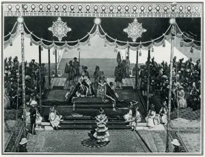 Ceremonial Prints: George V and Mary, Coronation Delhi, Durbar, India