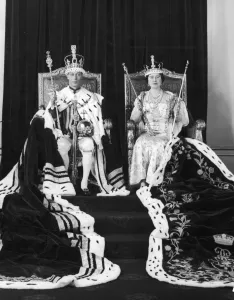 Seated Prints: George VI Coronation