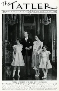 Consort Prints: George VI & Queen Elizabeth with daughters
