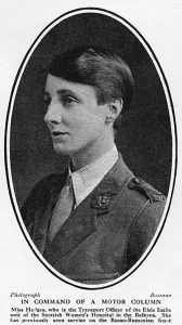 Elsie Prints: Geraldine Hedges, Transport Officer in the Balkans, WW1