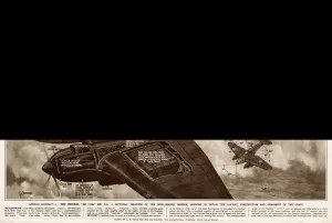 Bomber Prints: German aircraft, the Heinkel, by G. H. Davis