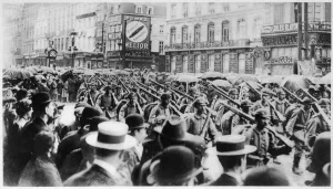 Enters Prints: German Army / Brussels